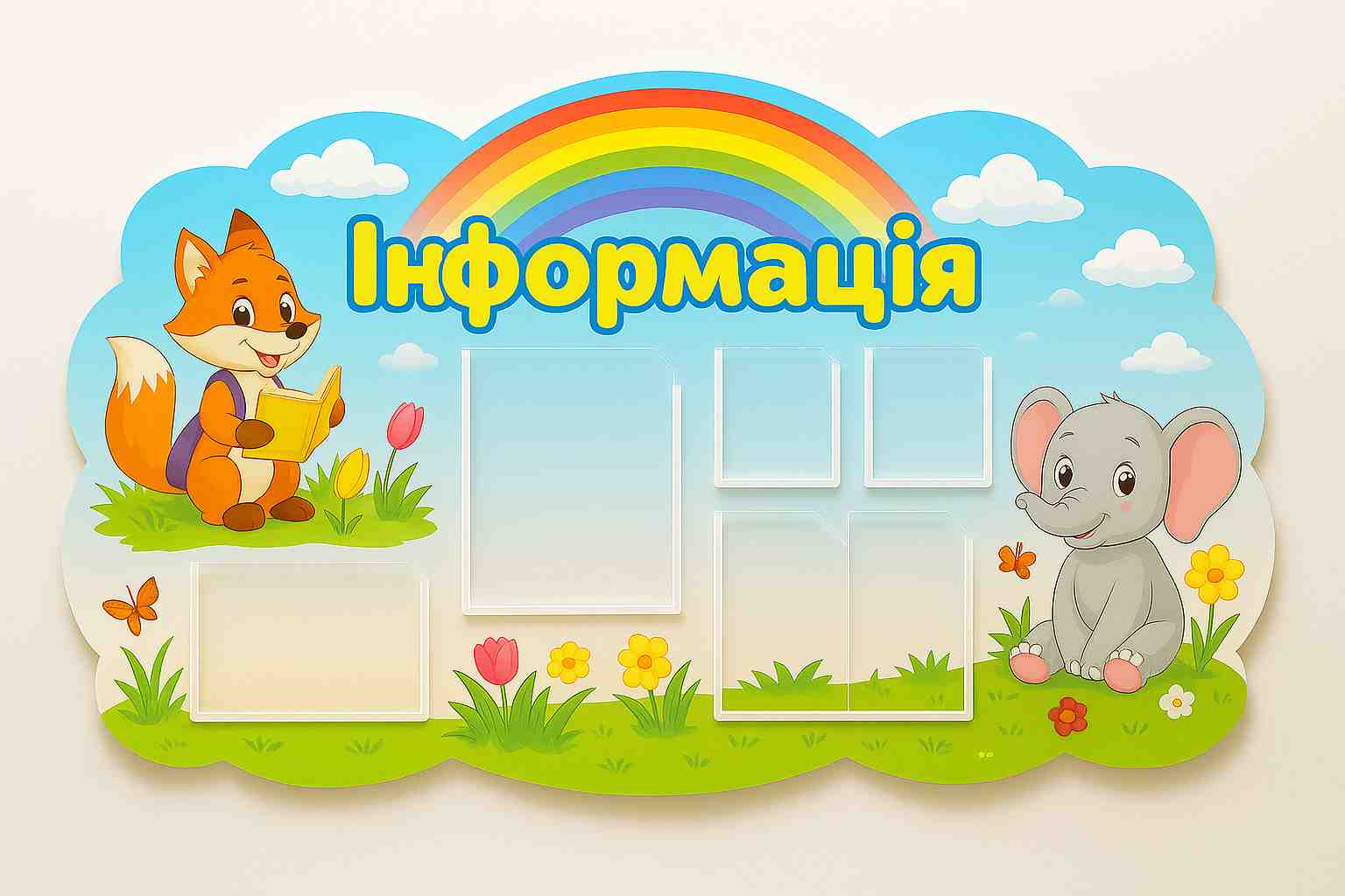 Стенд Для родителей – информация о режиме дня, питании и безопасности в детском саду