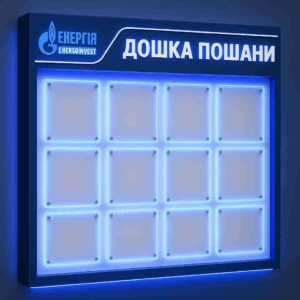 Об’ємний інформаційний стенд з композиту