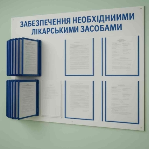 стенди для медичних установ