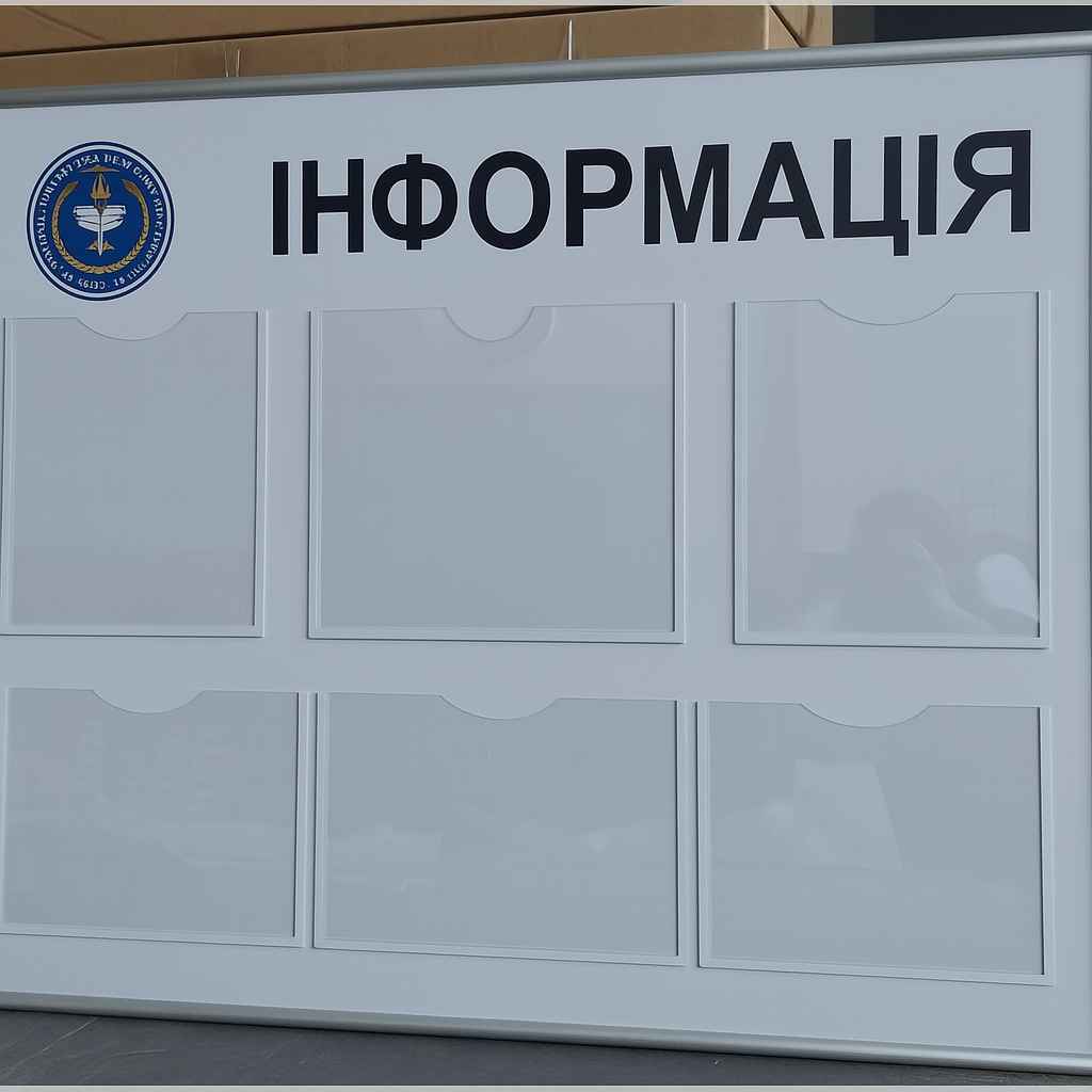 Стенд охрана труда для ВУЗа