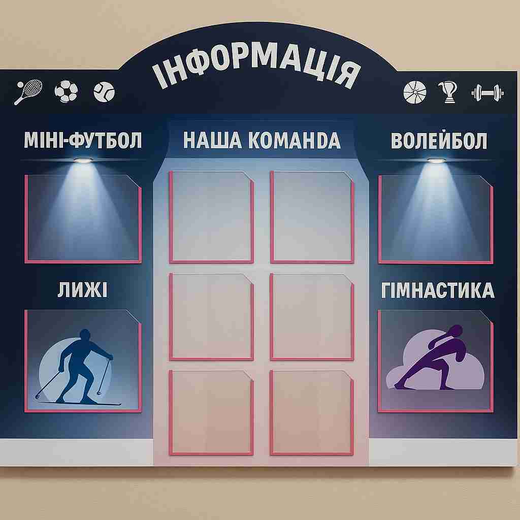 Стенды для кружков и секций
