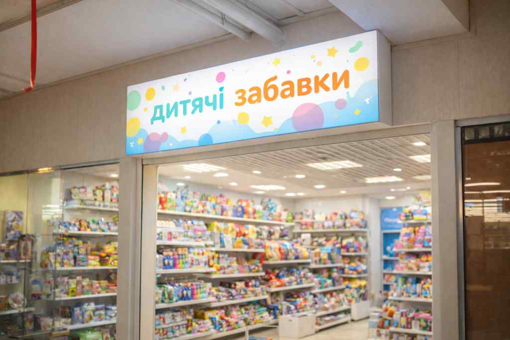  Акриловий лайтбокс для вітрини магазину