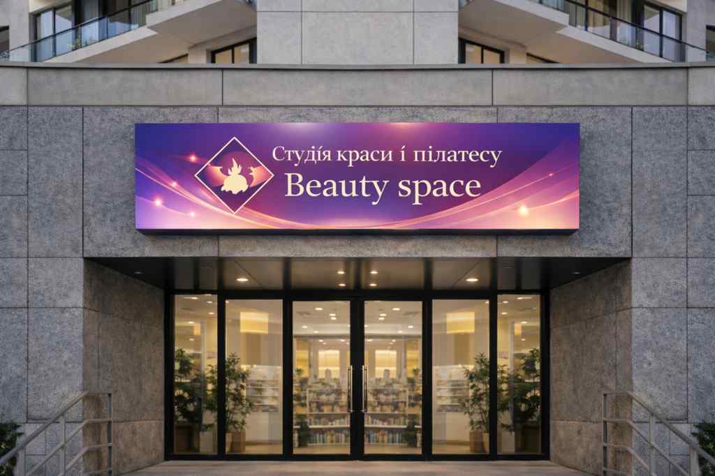  Вуличний світловий короб з акрилу 