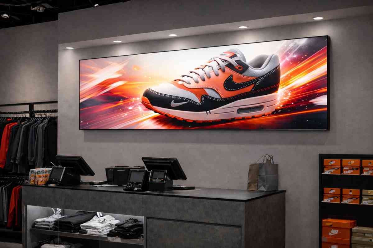 Тонка світлова панель для інтер’єру або бізнесу